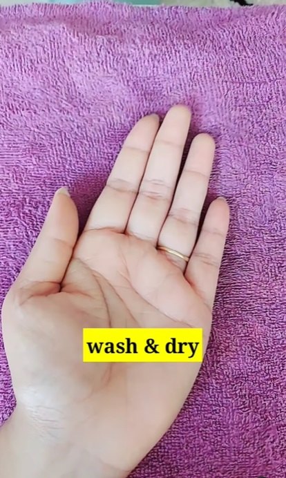 do this to turn your yellow nails white, Hand