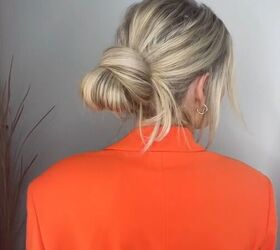 try this easy hack for the perfect bun this spring, Perfect bun hairstyle