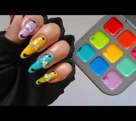 How to DIY These Super Cute and Bright Nails for Summer