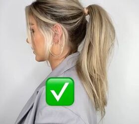 Simple Hack for Lifting Your Ponytail