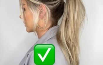 Simple Hack for Lifting Your Ponytail