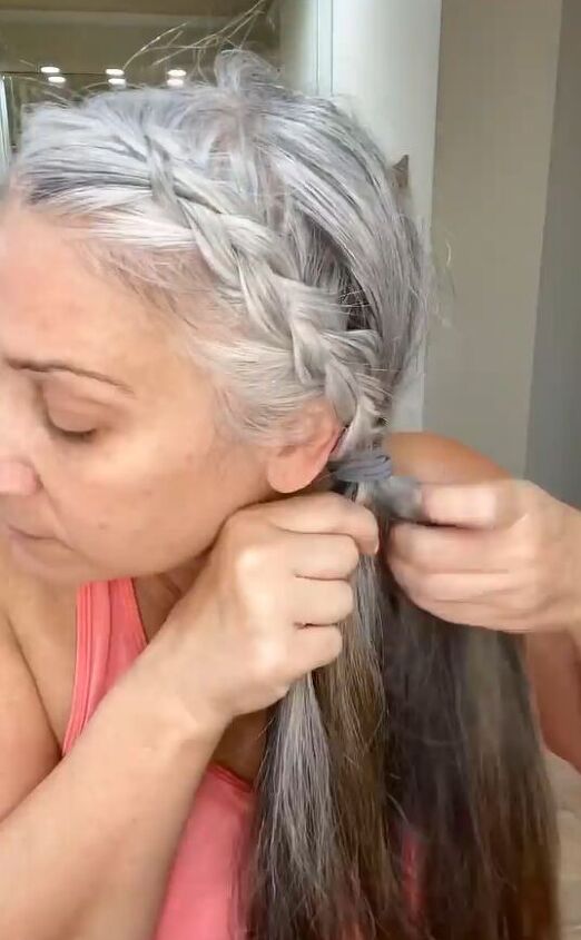 forget about helmet hair try this instead, Braiding