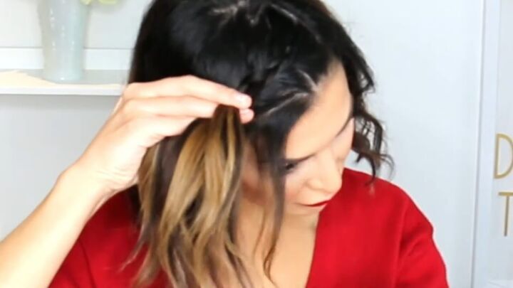 how to create a sexy dutch side braid, Braiding hair