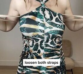how to hide your bra straps this summer, Loosening the straps