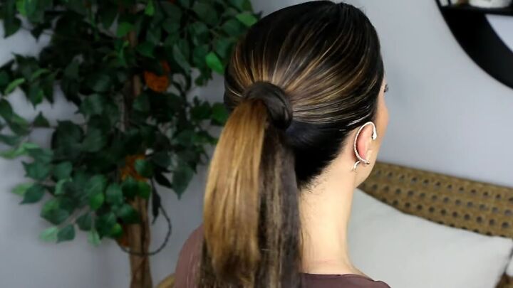 sexy braid tutorial how to make a braid look thicker, Thick ponytail