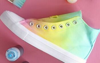 How to Tie Dye Shoes: DIY Rainbow Sneakers