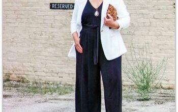One Little Black Jumpsuit Styled Two Ways