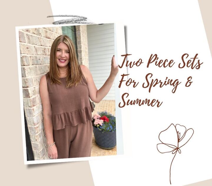two piece sets for spring summer