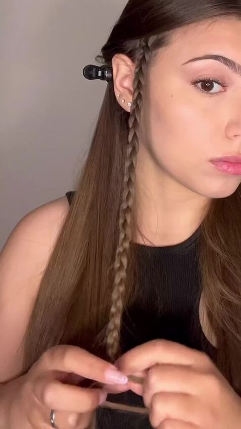 do this to your braid for a unique new look, Braided hair