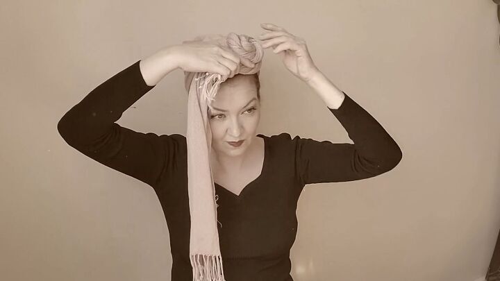 vintage head scarf styles, Style 3 Rodeo Drive