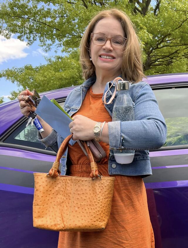 using a belt as a purse strap