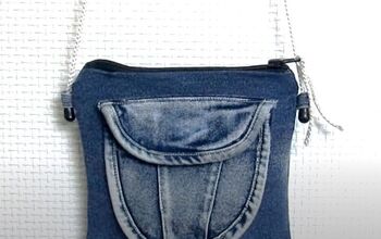 How to DIY a Cute Pocket Jean Purse