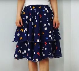 How to DIY an Elegant Layered Chiffon Skirt