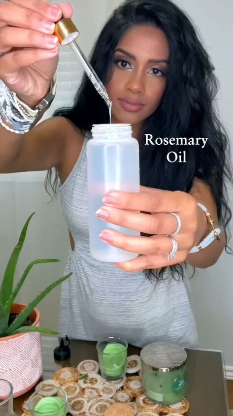 rosemary and rice water for hair growth, Making mixture
