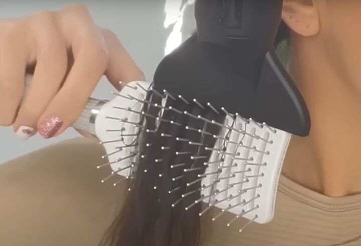 what type of hair brush should i use, Using vent brush