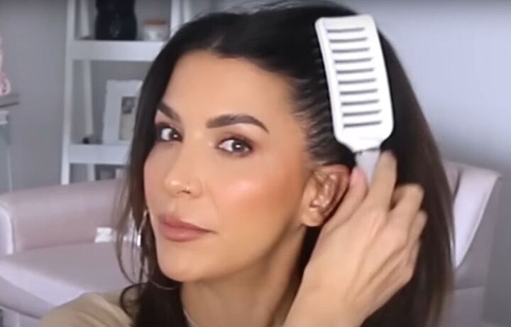 what type of hair brush should i use, Using vent brush