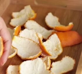 Why leave orange peels sitting out for nearly a week?
