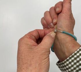 the easy way to put on a bracelet by yourself quick simple hack, bracelet clasp