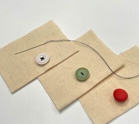 how to sew on a button simple hand sewing method, button 3 methods