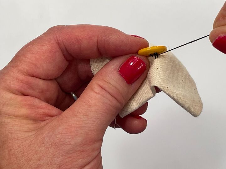 how to sew on a button simple hand sewing method