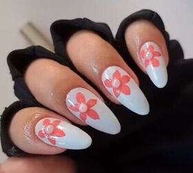 Cute and Easy Flower Nail Art Tutorial