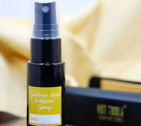 Spray this before straightening your hair—it prevents breakage and adds shine in seconds