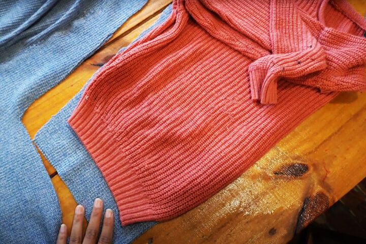 knit shorts set, Top front