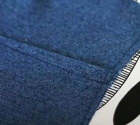 vintage jeans sewing pattern, Inner seams