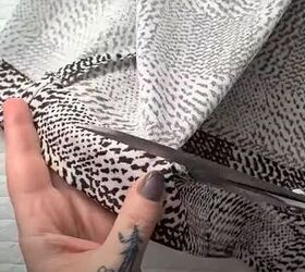 how to thrift flip, Cutting fabric