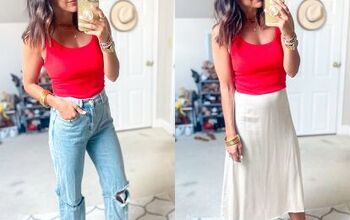 7 Memorial Day Outfits Featuring a Red Tank!