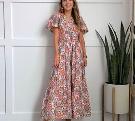 outfit ideas for a baby shower, baby shower floral dress
