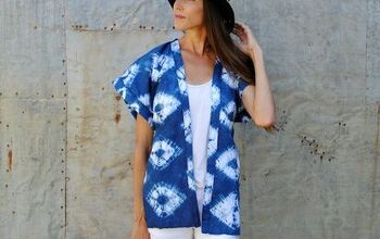 DIY Shibori Dyed Kimono