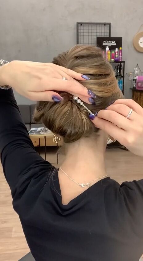 end your braid like this, Adding finishing touches