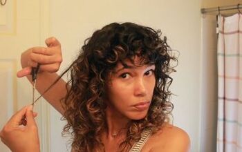 How to Cut Bangs on Curly Hair