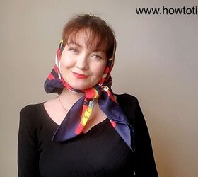 babushka headscarf, Alternative Babushka style
