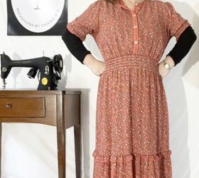 Give that frumpy, old dress a flattering upgrade in just 30 minutes