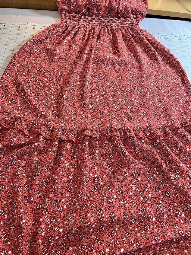 how to shorten a tiered dress Rowan Tiered Dress Tutorial