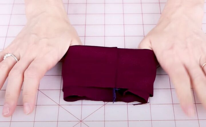 sweatpants pattern, Attaching the cuffs