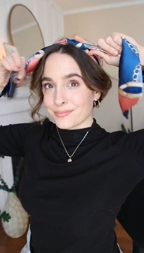 Braid Your Hair Into A Scarf For This Fabulous Spring Look Upstyle Braid Your Hair Into A Scarf For This Fabulous Spring Look Upstyle