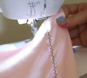 how a straw can help you sew straight lines, Sewing