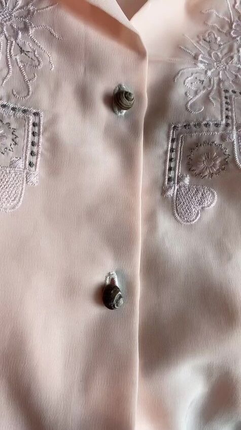 Would You Replace Your Buttons With SNAIL SHELLS? | Upstyle