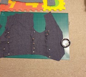 yay i made a thing actually a cute waistcoat to be precise