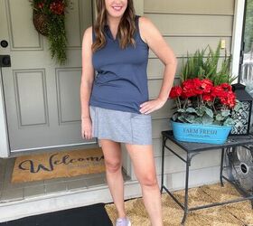 15 chic athletic outfits, Golf Top Skort from T J Maxx