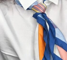 Turn Your Scarf Into a Tie With This Easy Tutorial!