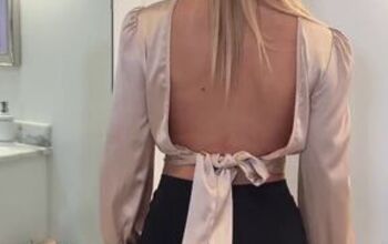 Cool Hack for How to Wear Any Bra With a One Shoulder Dress | Upstyle Cool Hack for How to Wear Any Bra With a One Shoulder Dress | Upstyle