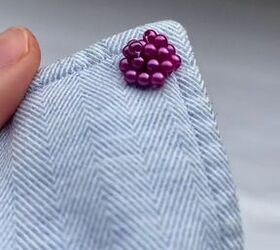 a simple and cute diy that can upgrade any collar, Bunching beads together