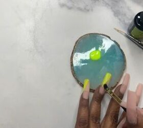 yellow summer nail designs, Filling in