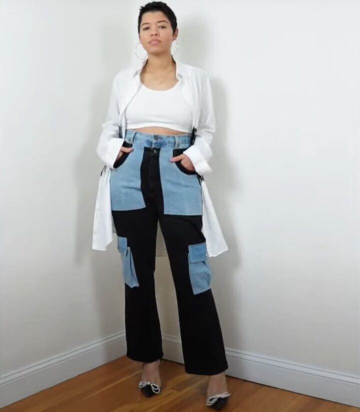 add pockets to pants, How to add pockets to pants