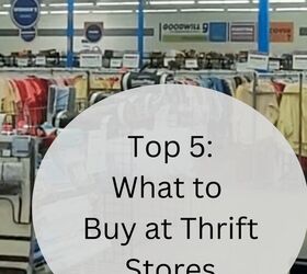 practical tips top 5 items for what to buy at thrift stores