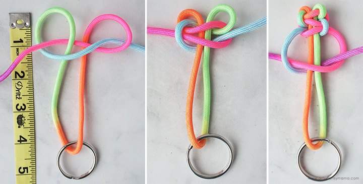 DIY Paracord Keychains | Upstyle